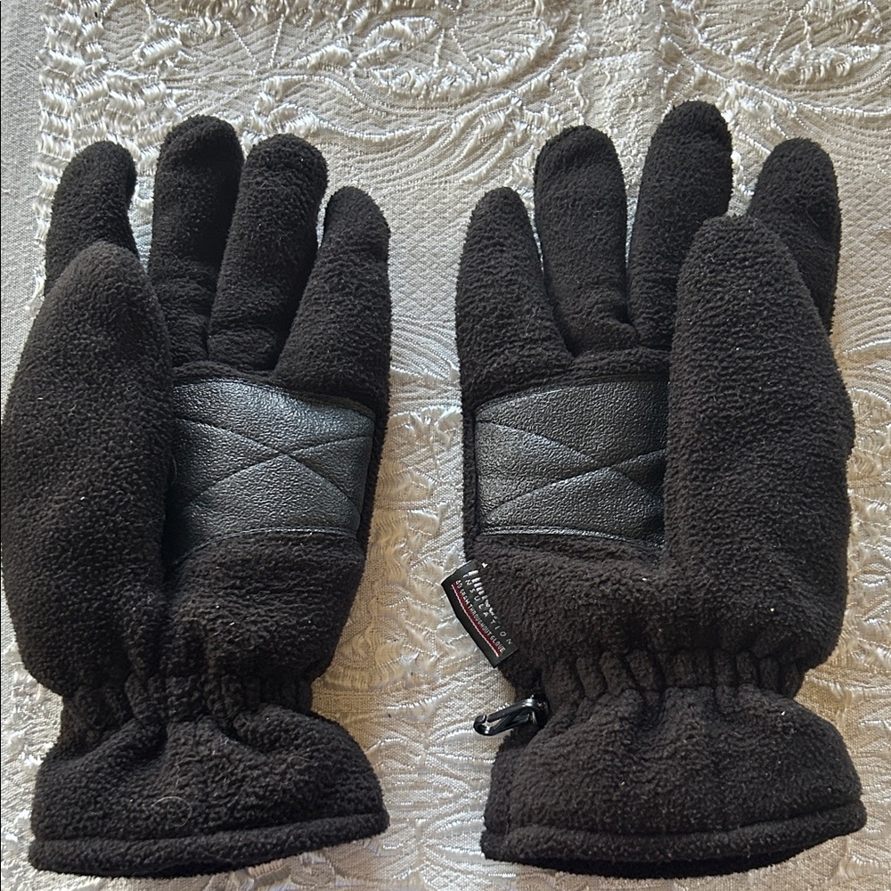 3M Thinsulate Black Gloves Mens XL (40 Gram Throughout);Excellent Shape/Quality
